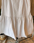 SUPERETTE Longline Denim Skirt