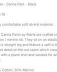 MARLE CARINA PANT