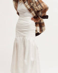 SUPERETTE Longline Denim Skirt