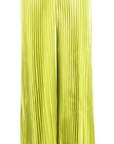 L'IDÉE Bisous pleated satin trousers