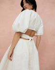 AJE Mimosa Cutout Midi Dress