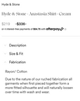 HYDE AND STONE SHIRT