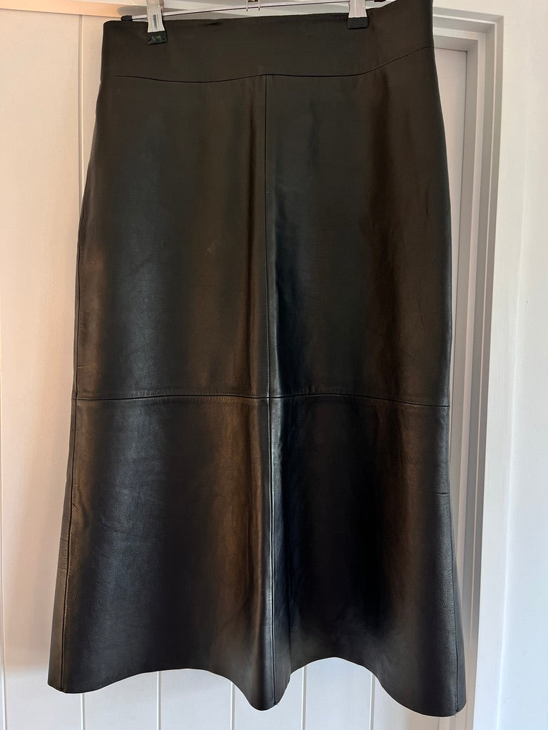 COUNTRY ROAD Genuine Leather Skirt