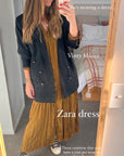 Zara Mustard Dress