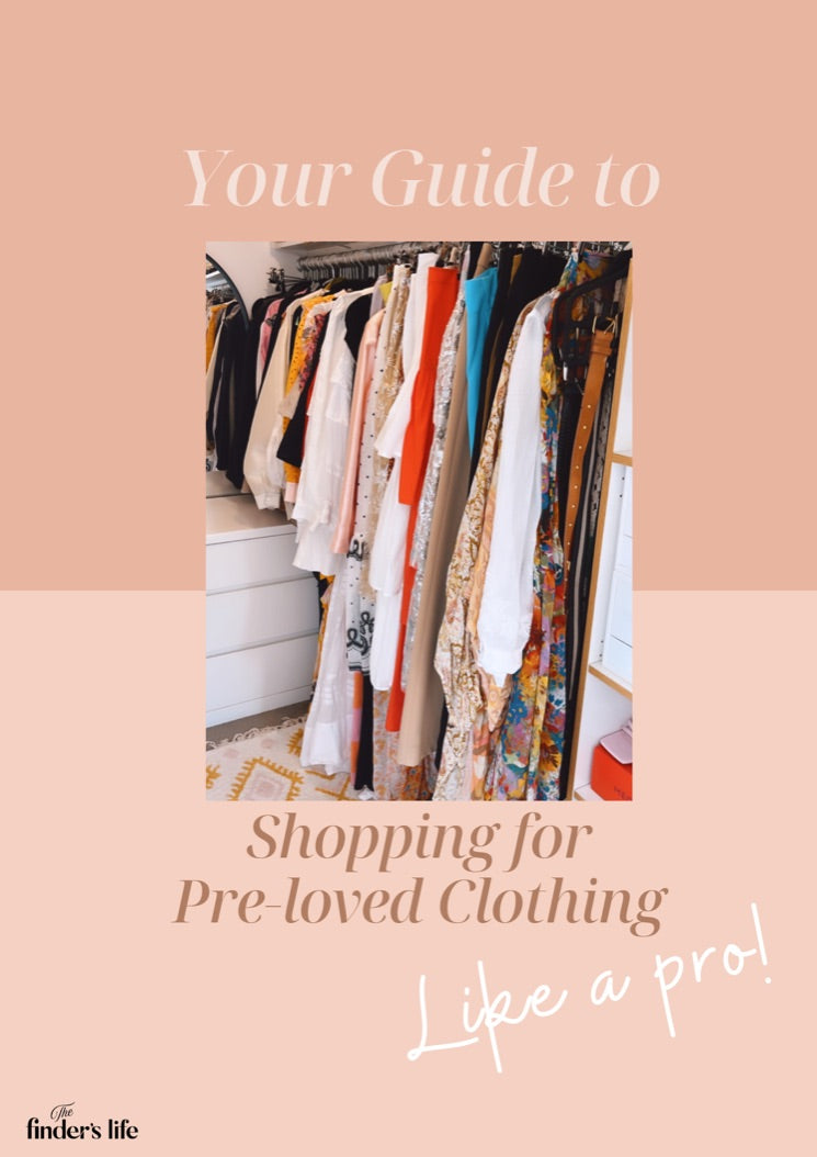 Your Guide to Shopping for Pre-loved Clothing like a PRO!